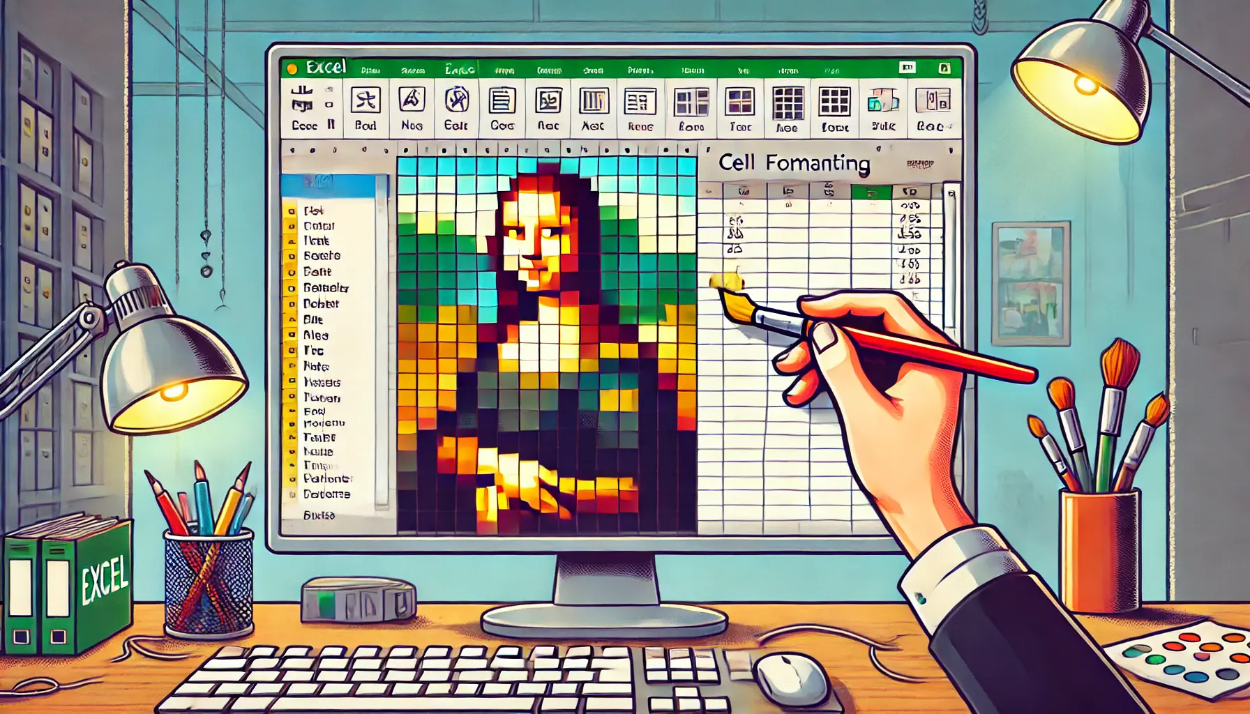 excel monalisa